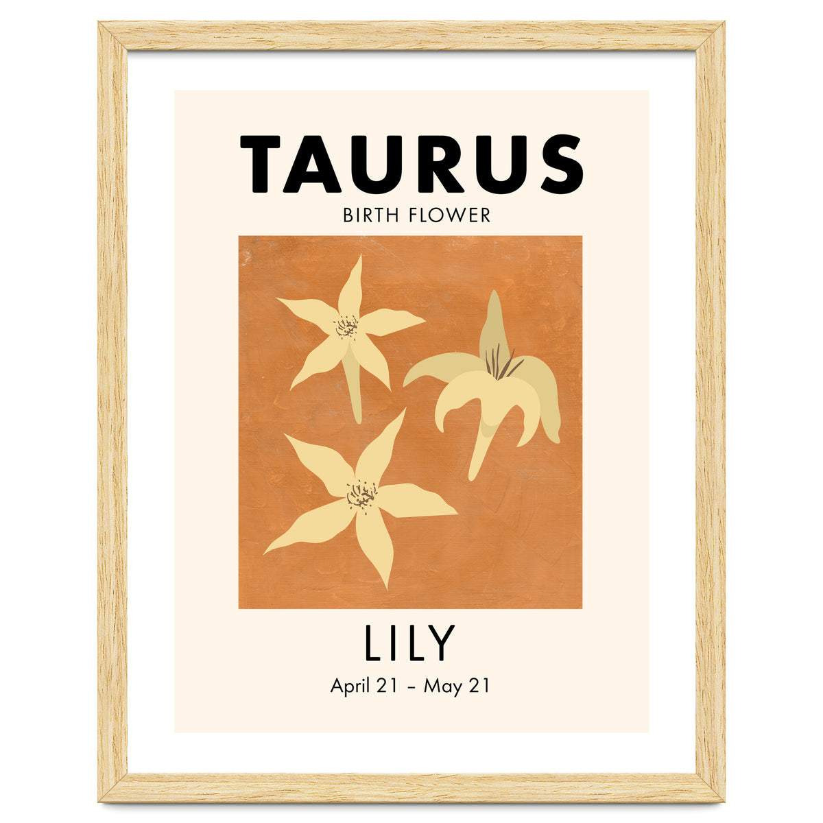 Taurus Birth Flower Lily