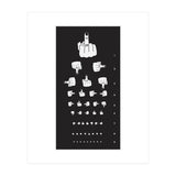 Middle Finger Vision Test (Print Only) thumbnail