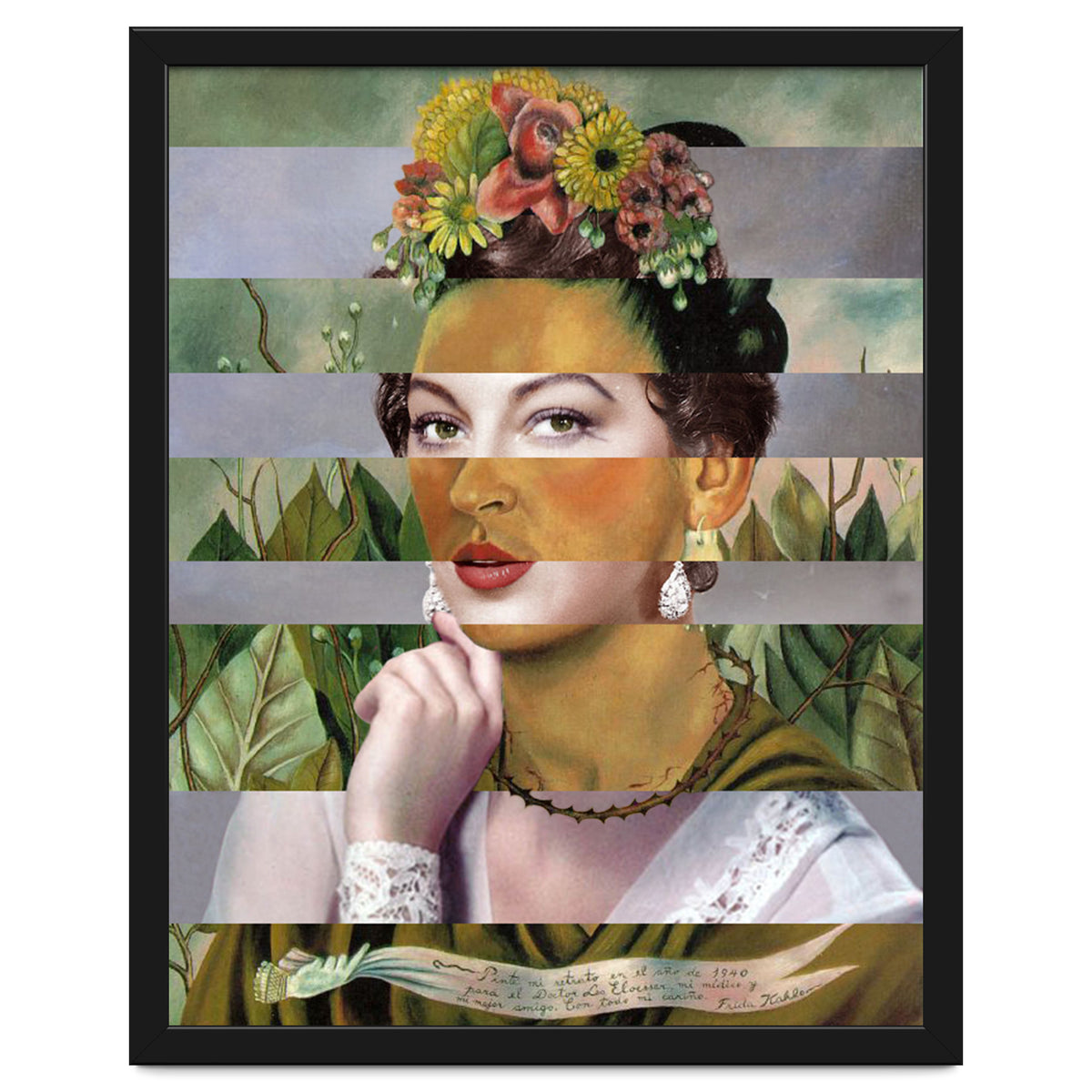 Frida Kahlos Self Portrait With