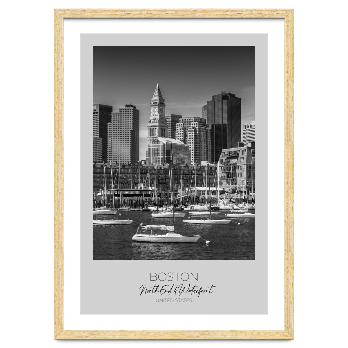 In focus: BOSTON Skyline North End & Waterfront