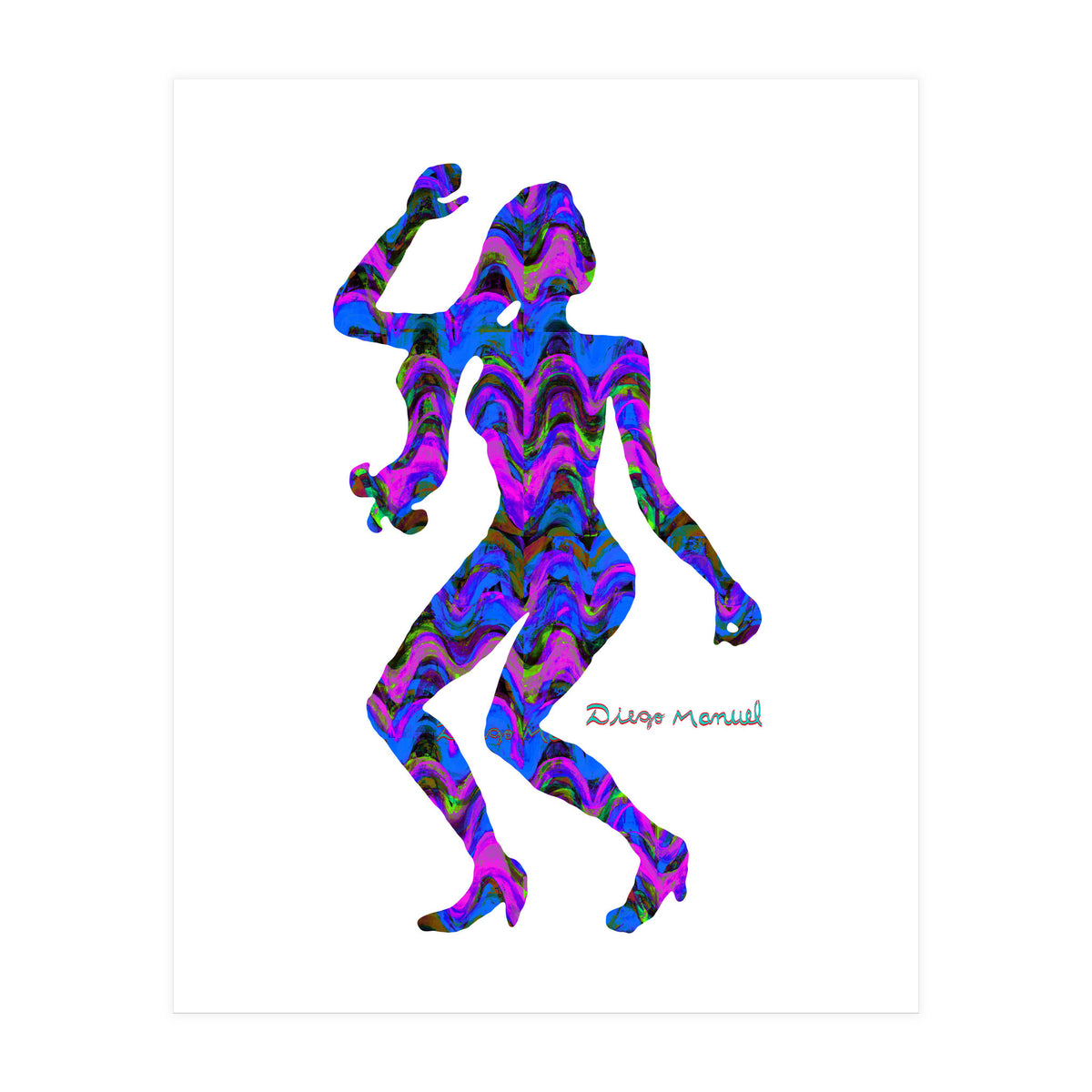 Dance Girl B 10 (Print Only)