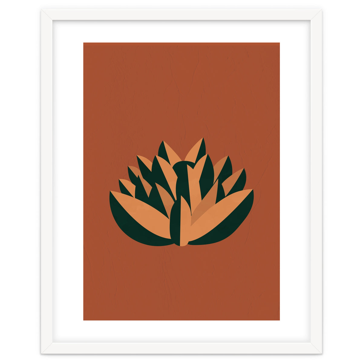 Bohemian Terracotta Flower