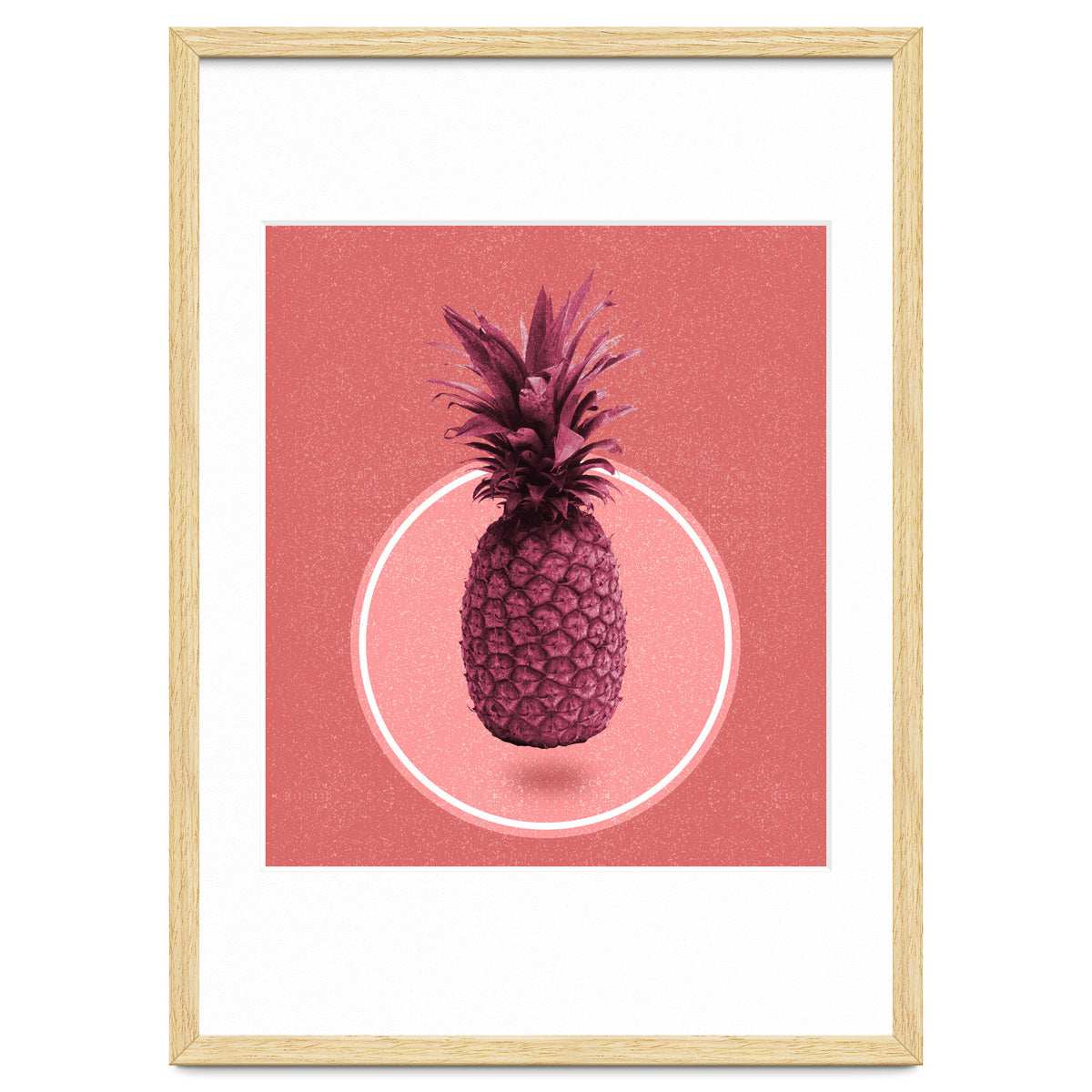Purple Floating Pineapple