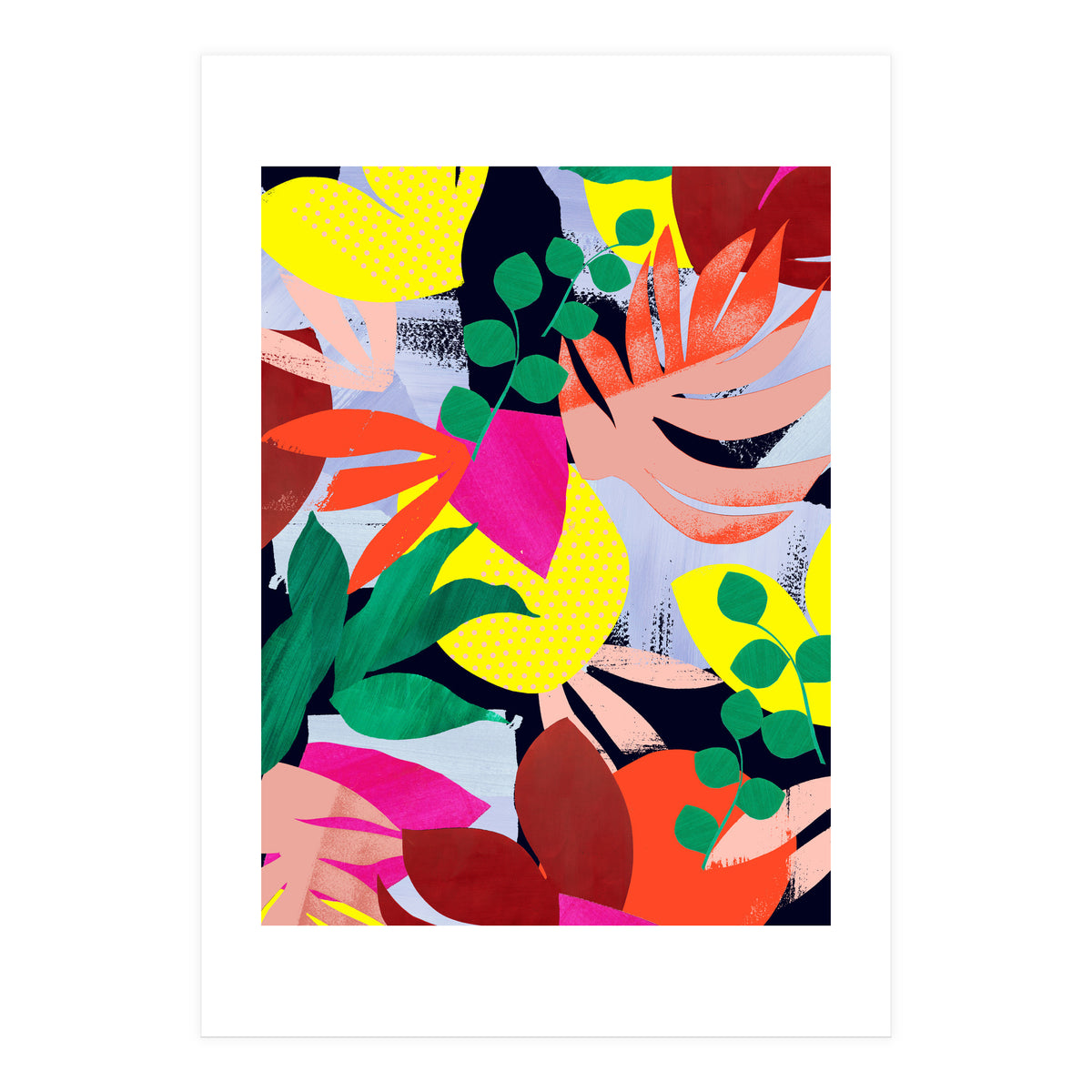 Abstract tropical (Print Only)