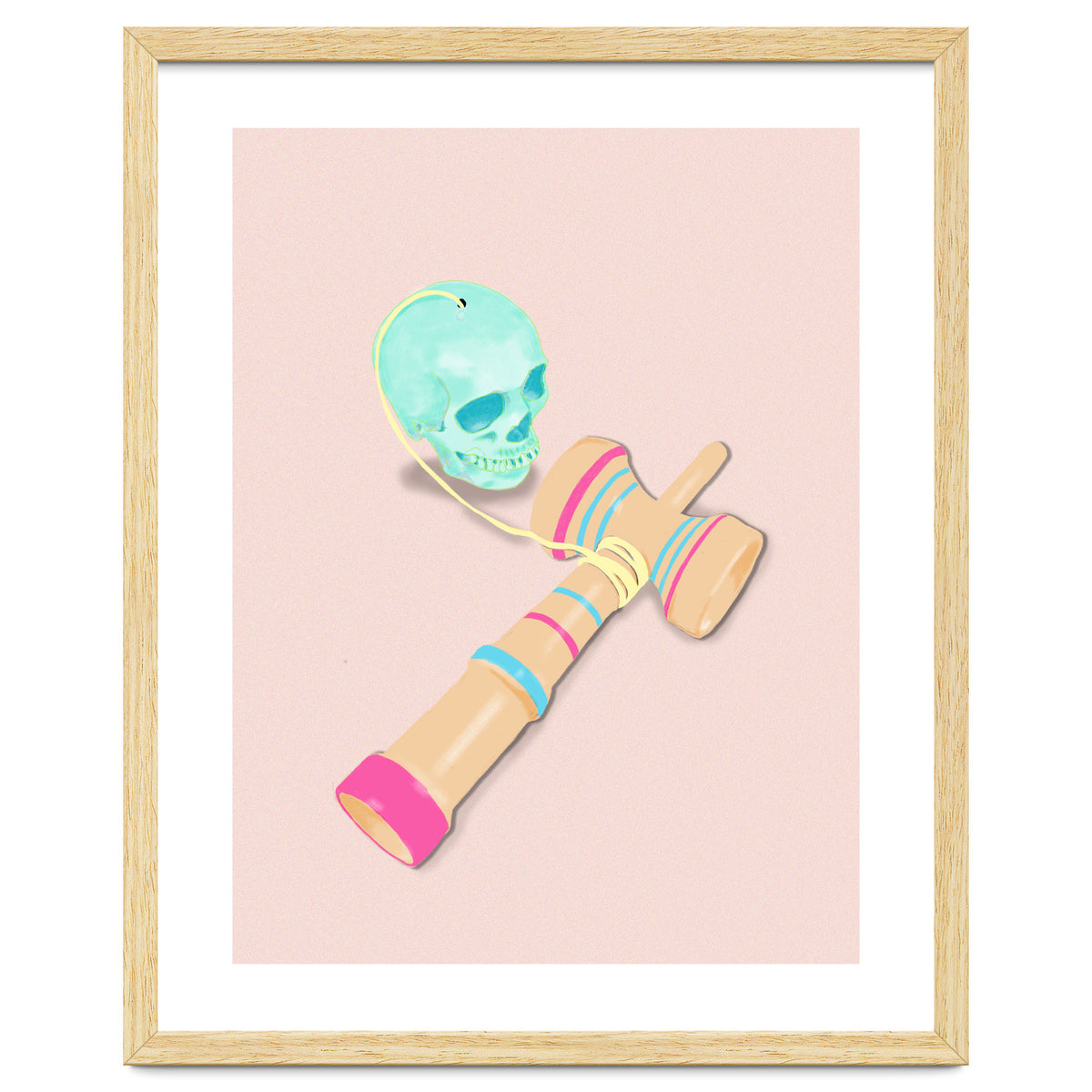 Skull kendama