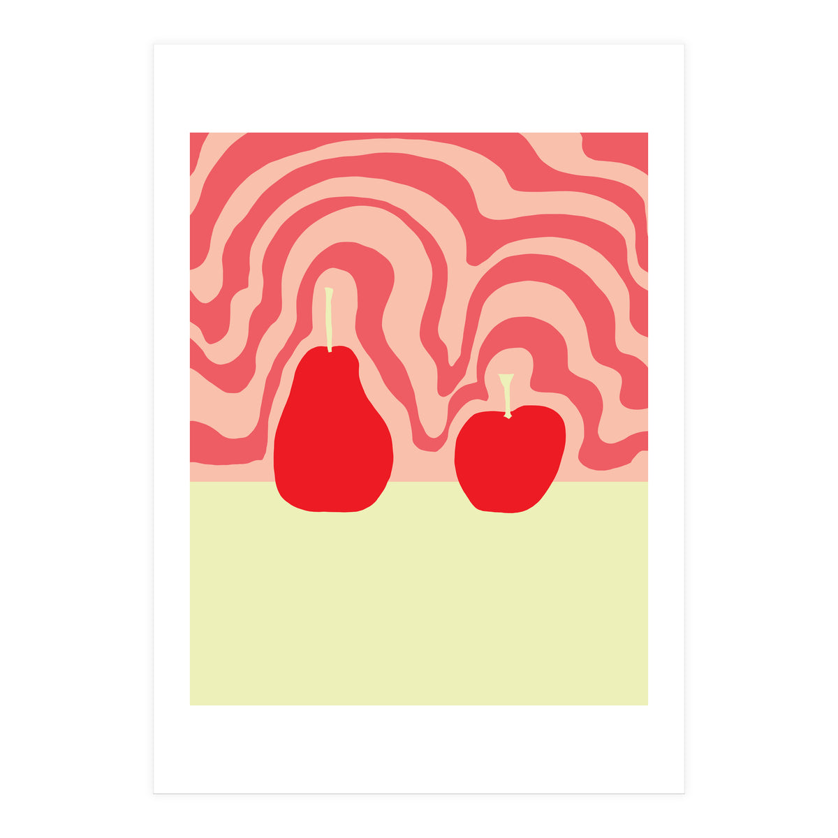 pear and apple (Print Only)