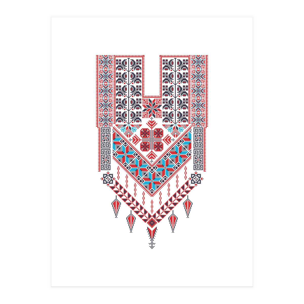 Tatreez Ornament 5 (Print Only)