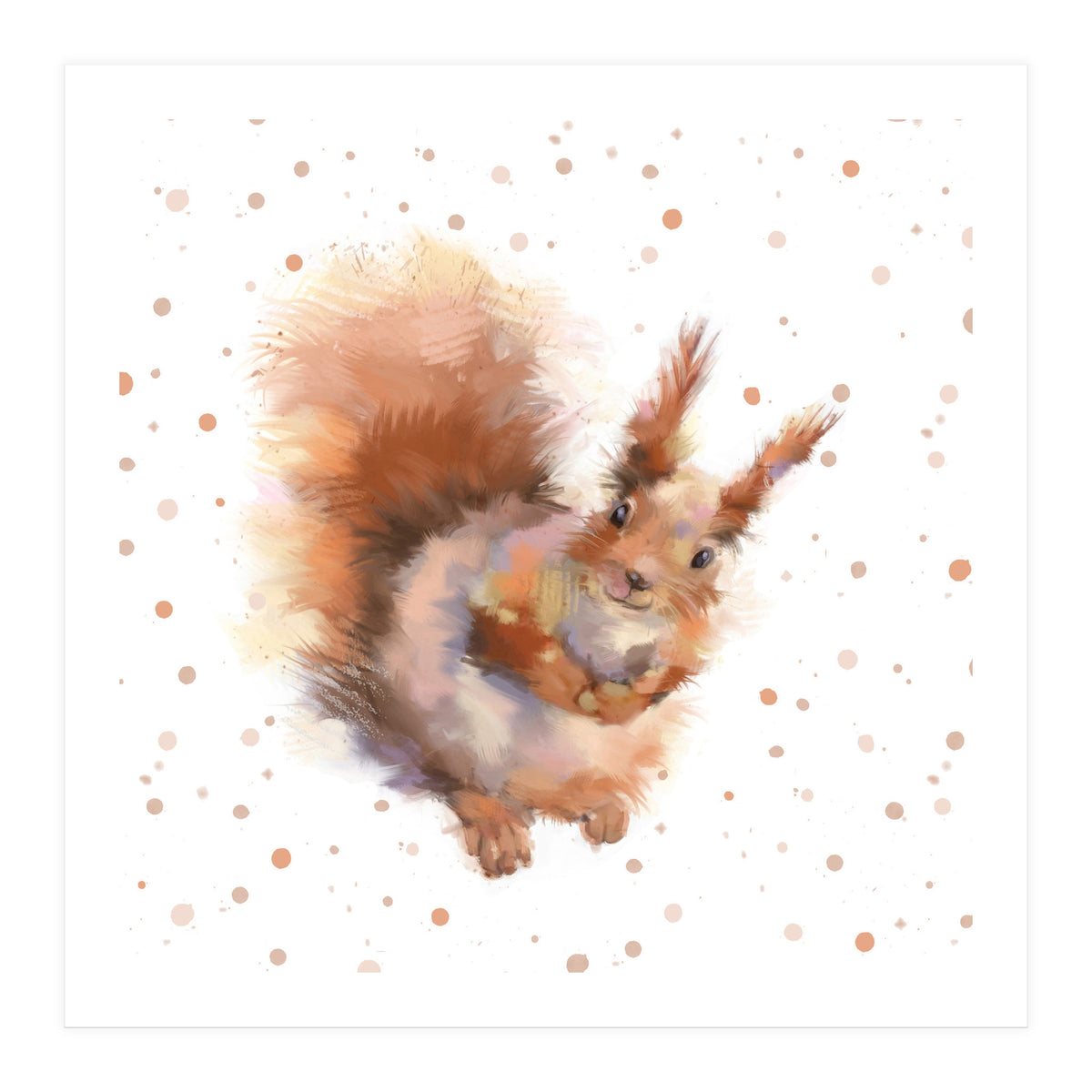 Squirrel - Wild Woods collection (Print Only)