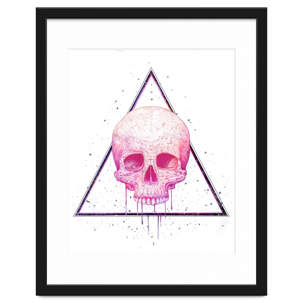 Skull In Triangle