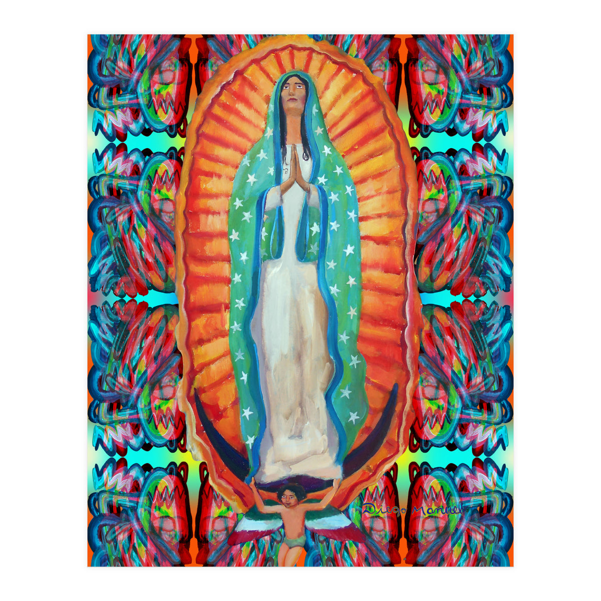 Virgen De Guadalupe 3 (Print Only)