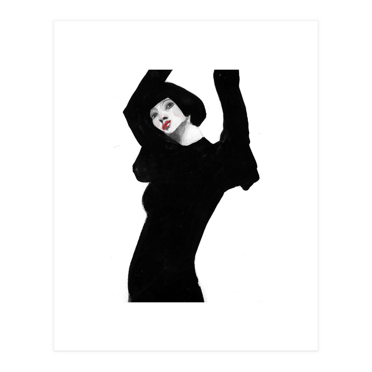 Untitled #11 - Woman in black (Print Only)
