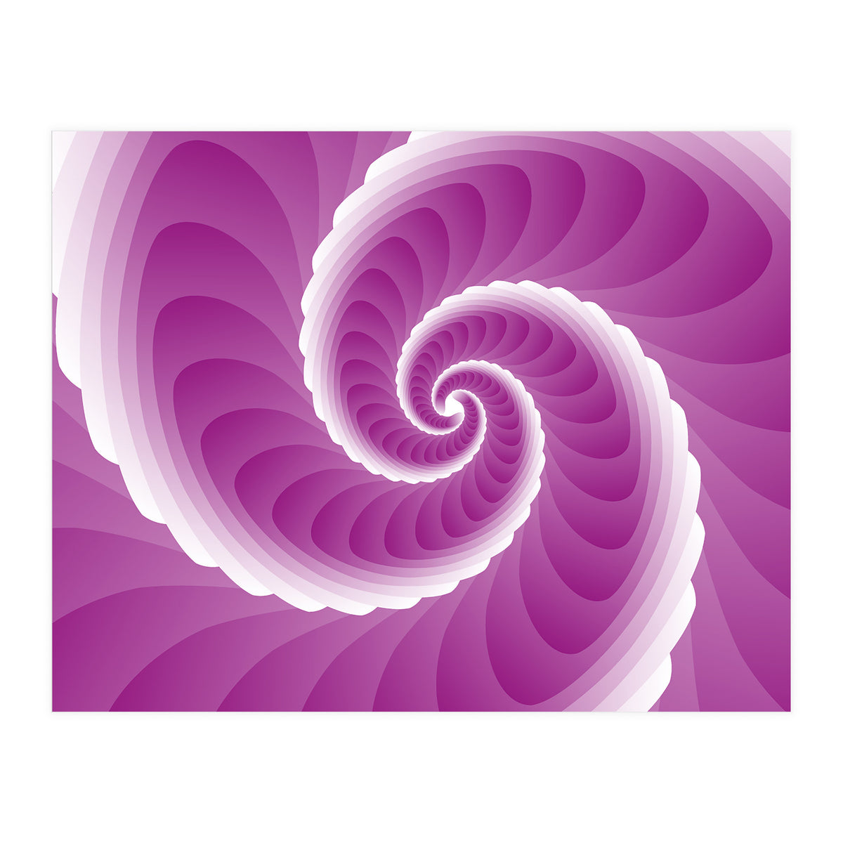 Abstract Pink Swirl  (Print Only)