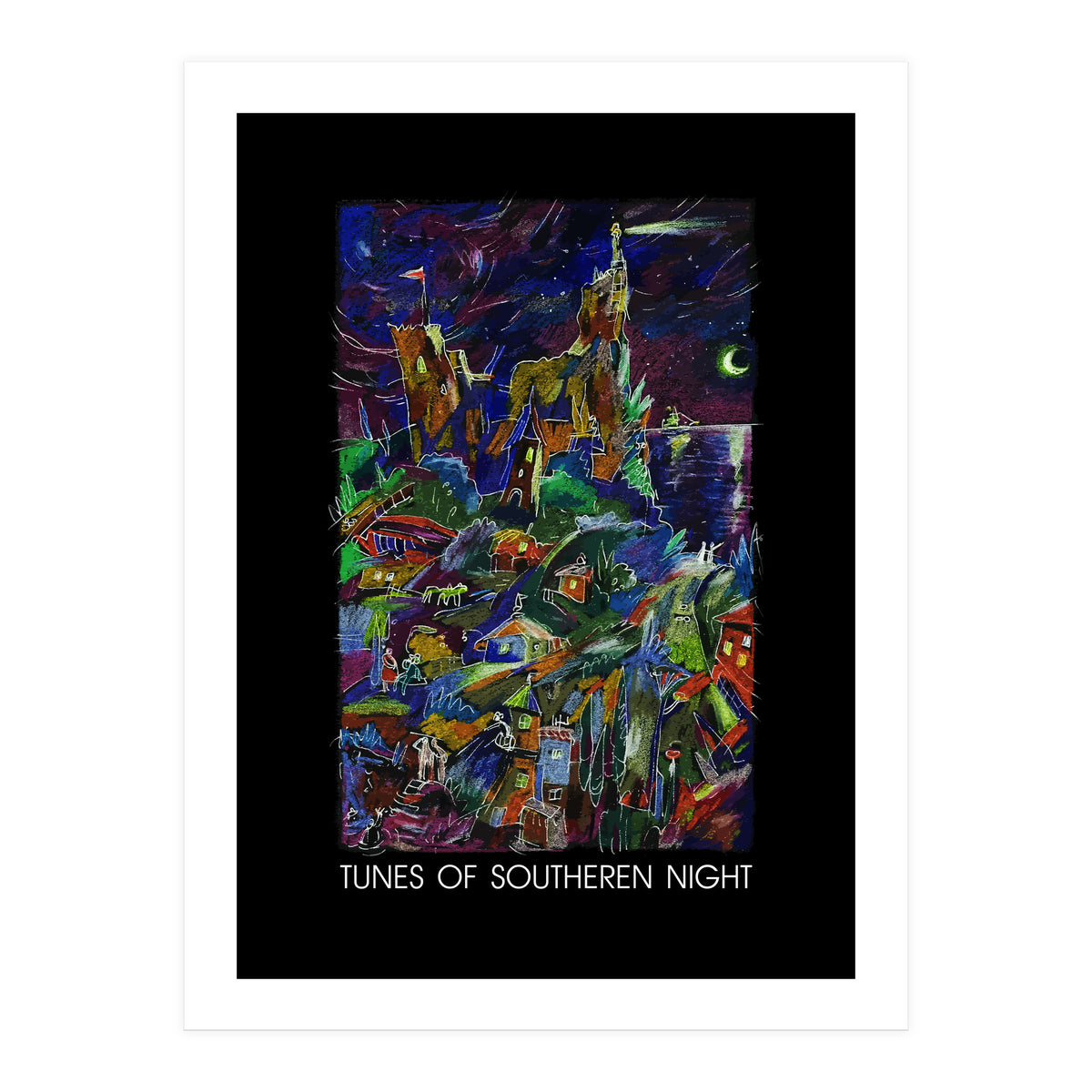 Tunes Of Southern Night (Print Only)