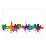 Dublin Ireland Skyline (Print Only) thumbnail