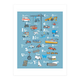 Vehicle ABC Print (Print Only) thumbnail
