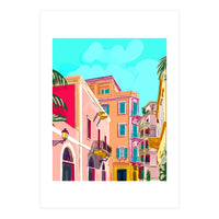 Colorful Houses (Print Only)