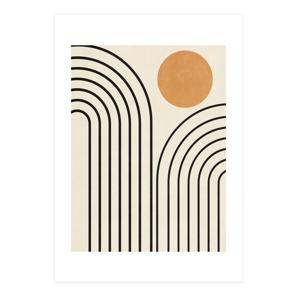 ARCHES AND SUN  - 01L (Print Only)