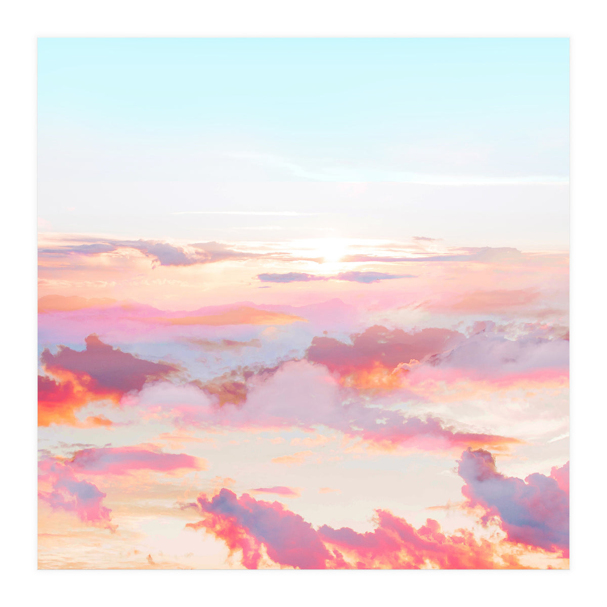 Blush Clouds (Print Only)