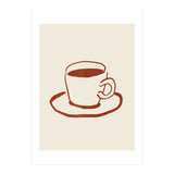 Coffee \\ Line Art (Print Only) thumbnail
