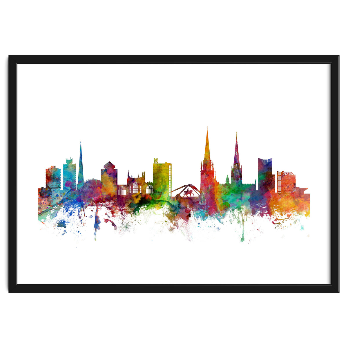 Coventry England Skyline