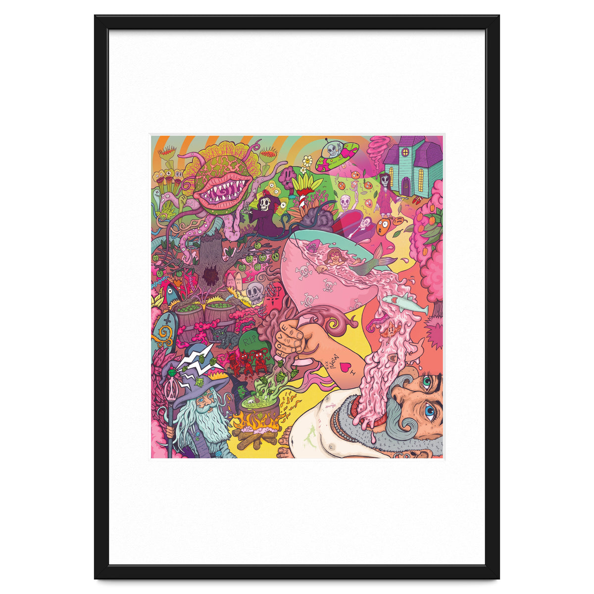 Abbeydale Brewery Collab Series Full Illustration - Yeastie Boys UK, Northern Monk, Origins Fyne Ales, Haand, Brew York and Black Jack Brewery.