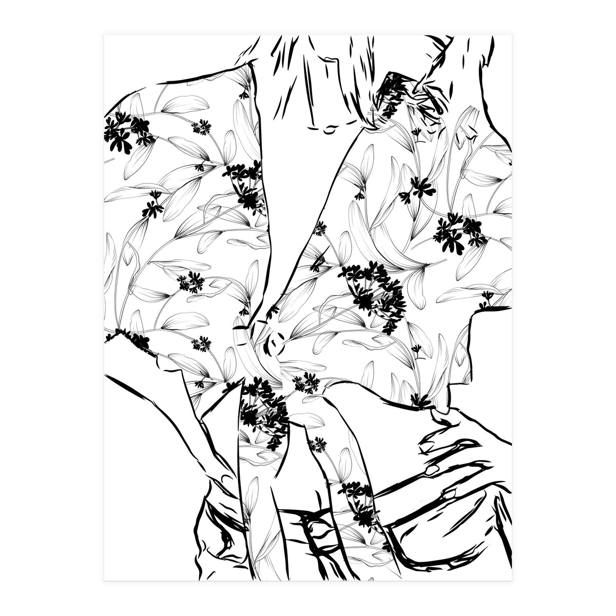 Fashionista || #illustration #fashion (Print Only)