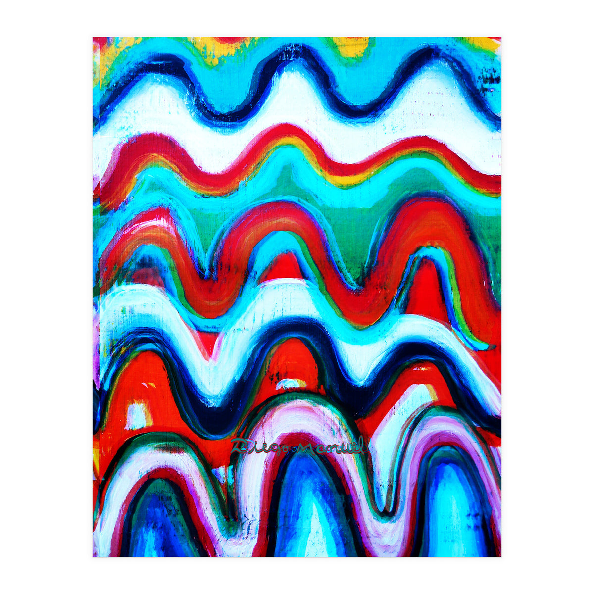 Pop Abstract A 88 (Print Only)