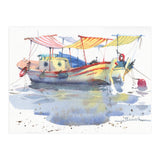 Pleasure boats paintings (Print Only) thumbnail