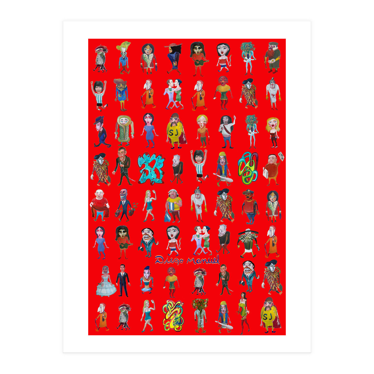 Gente Del Barrio B (Print Only)