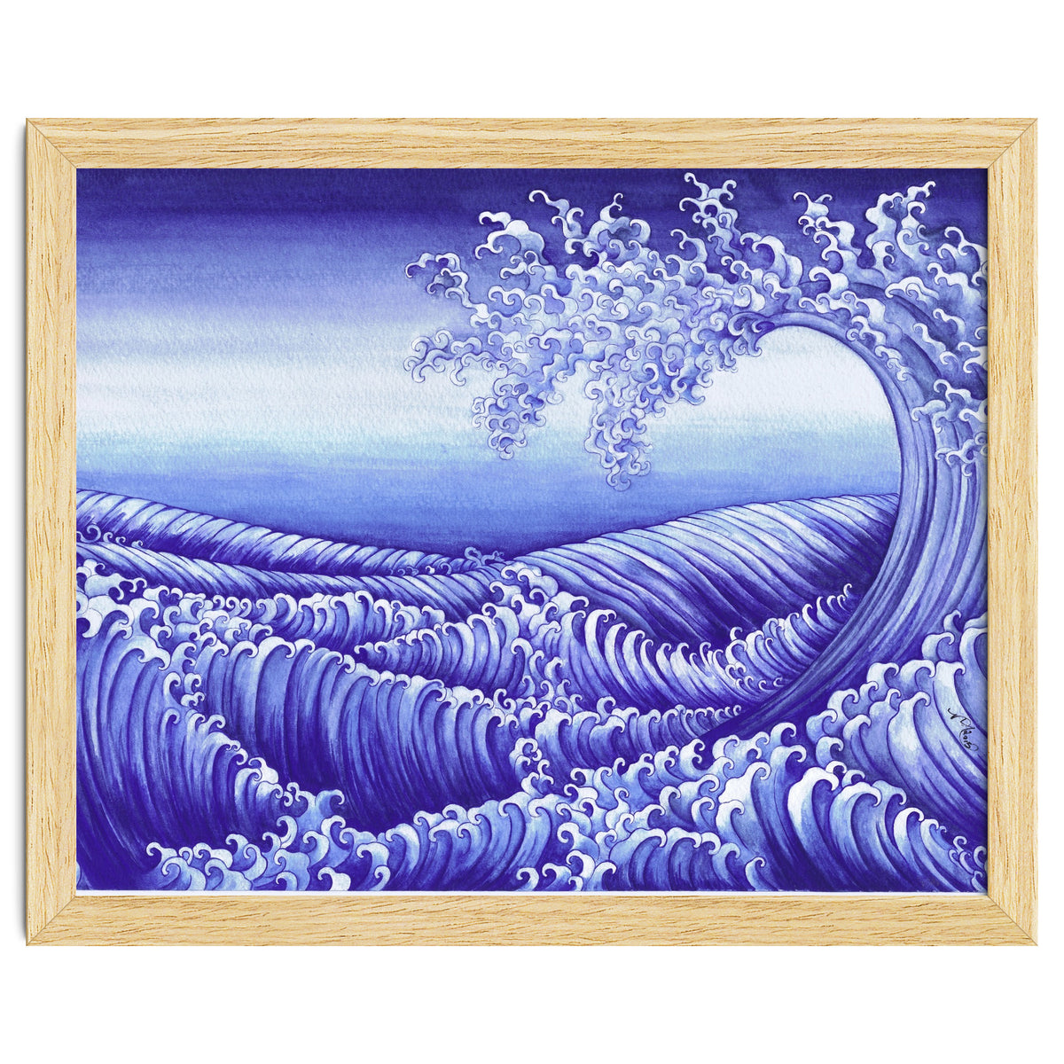 Turbulent Water Triptych part 3