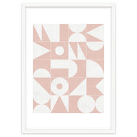 My Favorite Geometric Patterns No.11 - Pale Pink