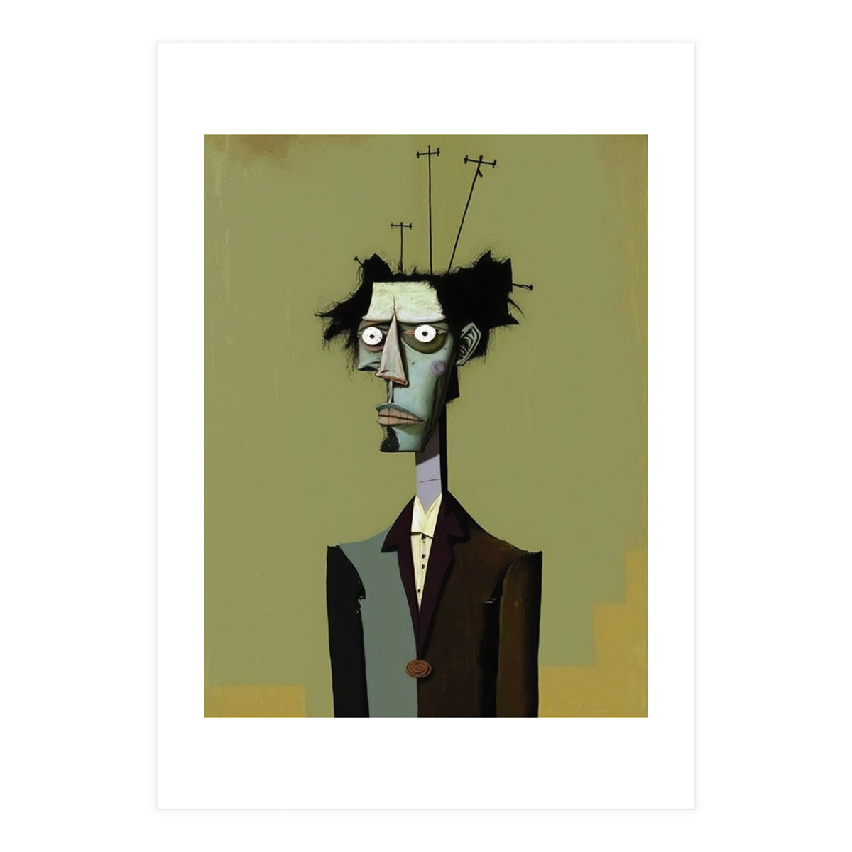 Antenna Head Portrait (Print Only)