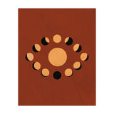 Lunar Eclipse Moon Illustration (Print Only) thumbnail