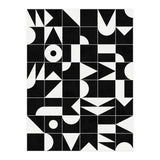 My Favorite Geometric Patterns No.18 - Black (Print Only) thumbnail