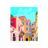 Colorful Houses (Print Only) thumbnail