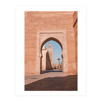 Marrakech Mosque (Print Only)