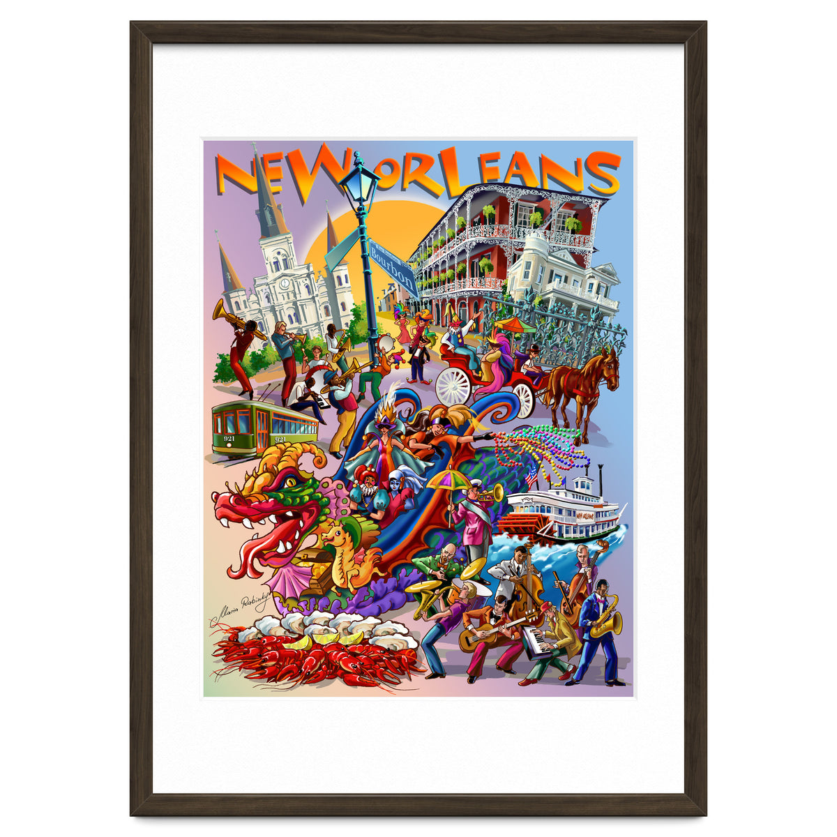 New Orleans Illustration