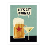 Lets Get Drunk (Print Only) thumbnail