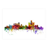 Detroit Michigan Skyline (Print Only) thumbnail