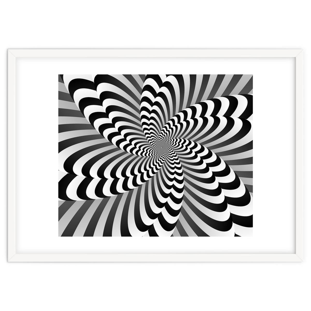 Abstract Optical Illusion