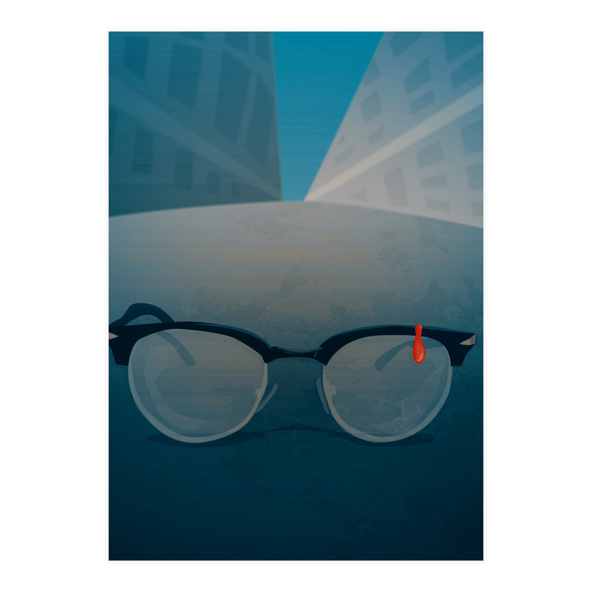 One Single Drop Of Blood (Print Only)