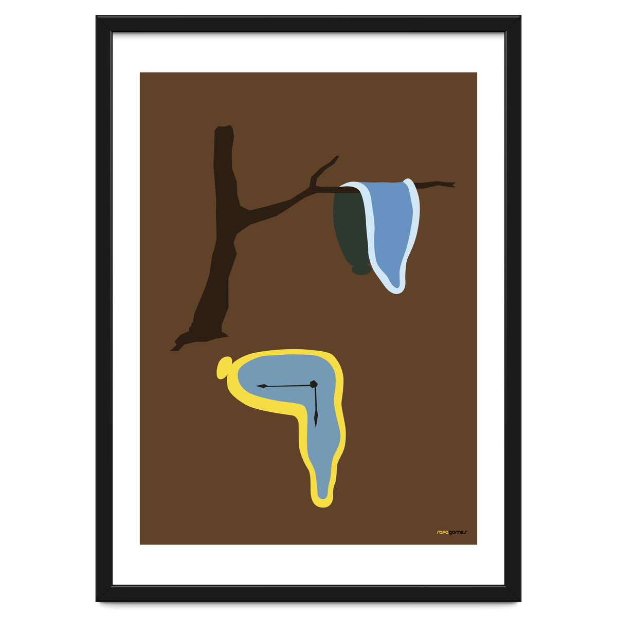 La Persistencia De La Memoria Minimalist