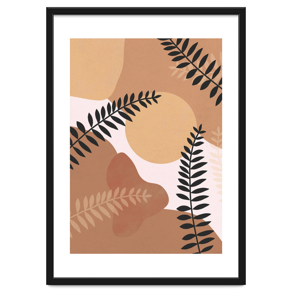 Boho Fern Leaves