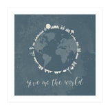 Give me the world (Print Only) thumbnail