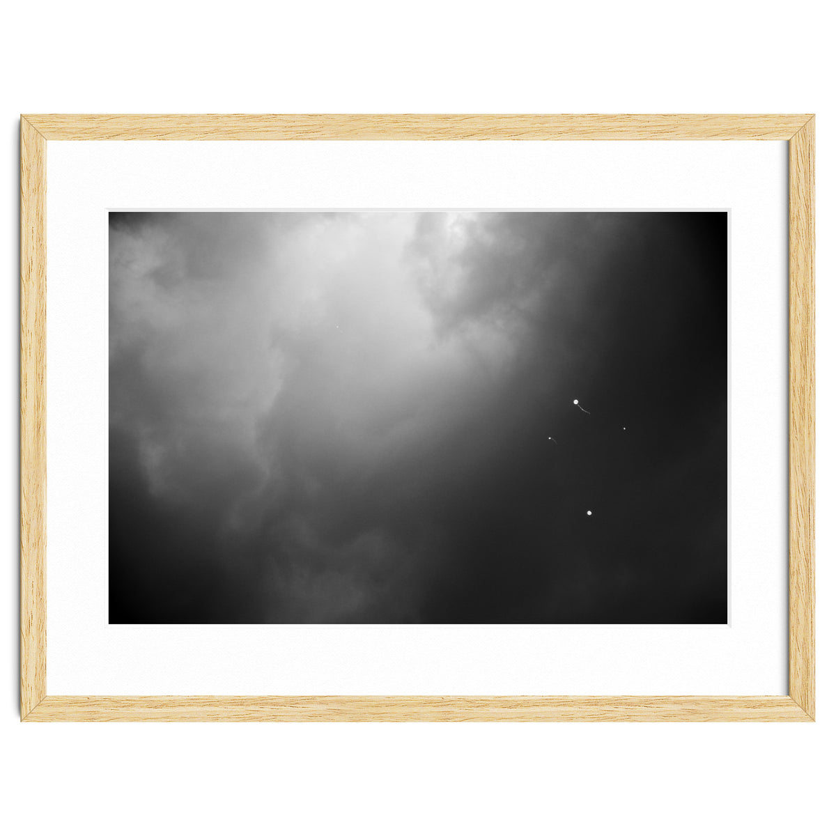 Four balloons and another one