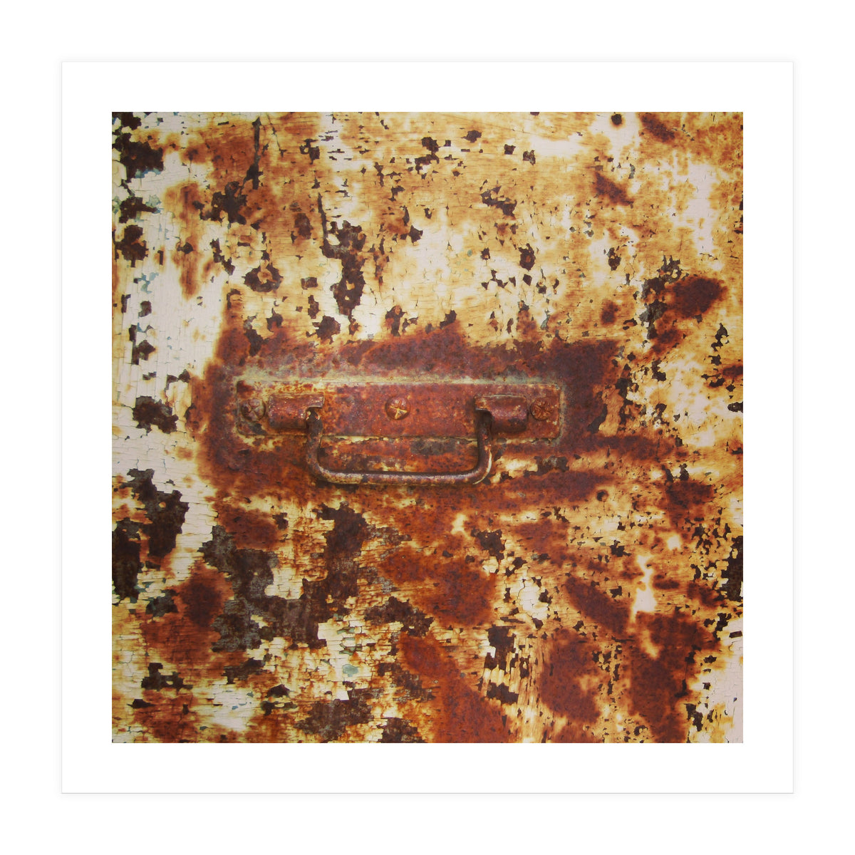 Rusty metal door (Print Only)