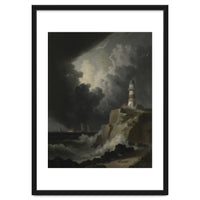 Lighthouse In A Storm
