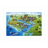 Tampa Bay Illustrated Map (Print Only) thumbnail