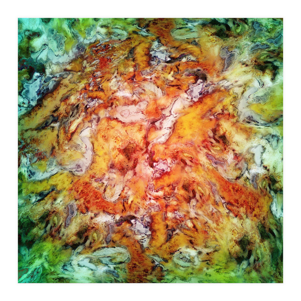 Floral Escalator (Print Only)