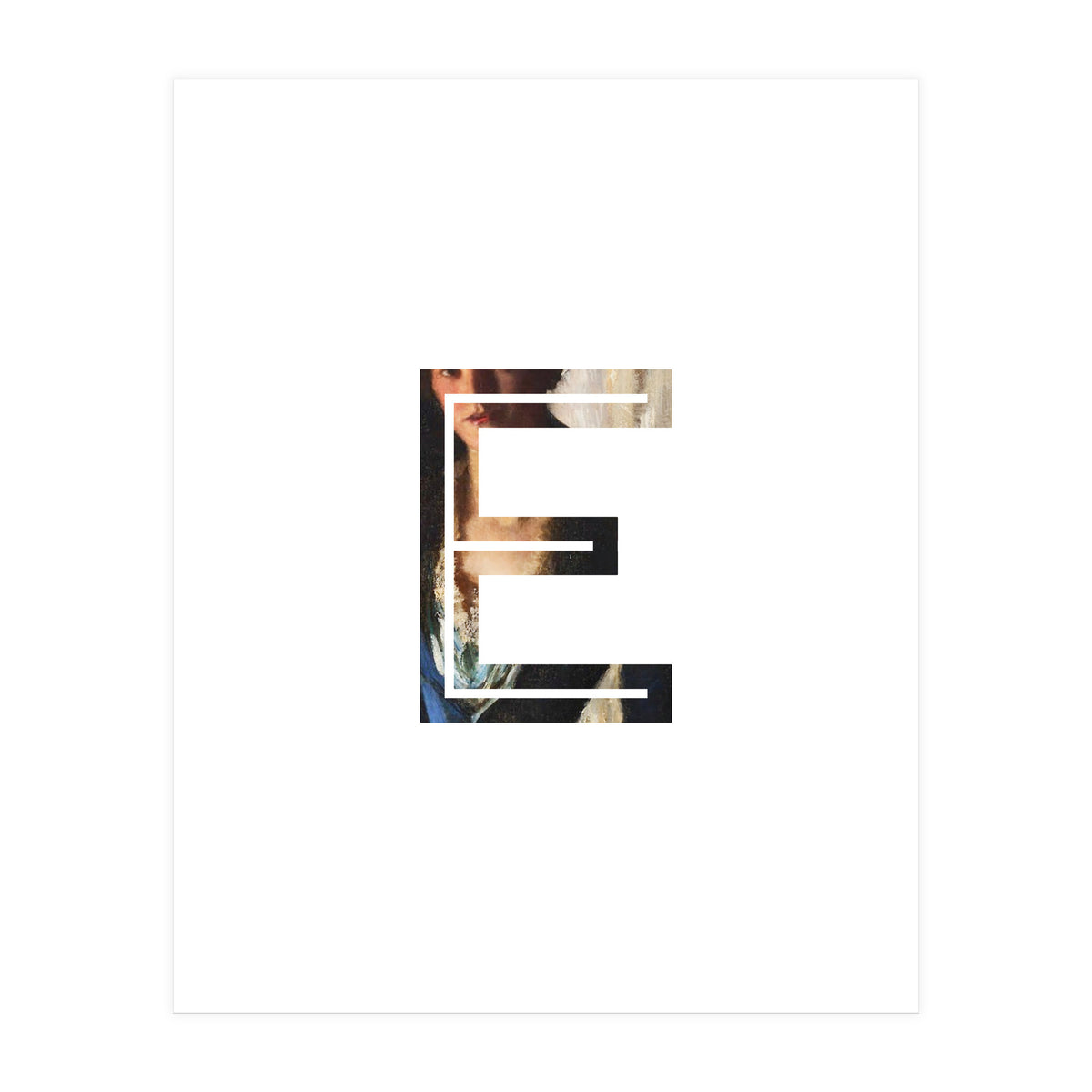 Letter E - (Impress) (Print Only)